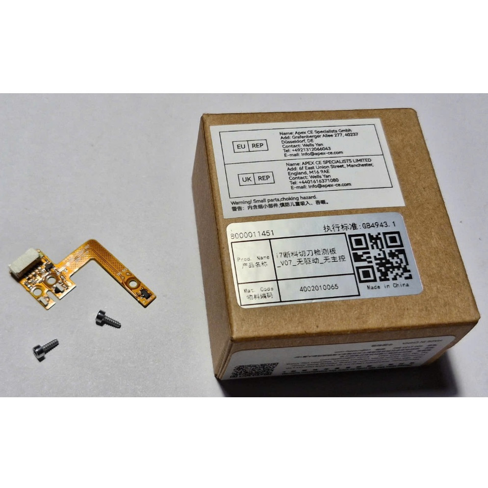 Cảm biến sợi đốt và dao cắt i7 Filament & Cutter Sensor cho máy in 3d FDM Creality SparkX i7