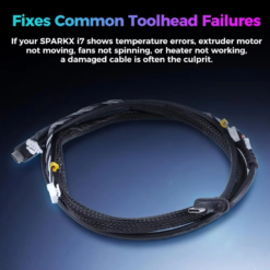 Dây cáp kết nối cụm đùn i7 Toolhead Cable cho máy in 3d FDM Creality SparkX i7