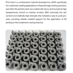 Nhựa in 3d FDM eSun PLA-Cast chuyên đúc mô hình