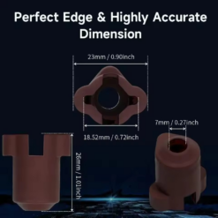 Bao silicon cụm đùn Hotend Silicone Sock cho máy in 3d Creality Ender 3 V3/ Plus/Ender 3 V3 KE/ K1/ K1C/ K1 Max...