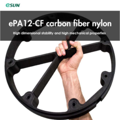 Nhựa in 3d Nylon chứa sợi carbon ESUN PA12-CF màu Black 1kg