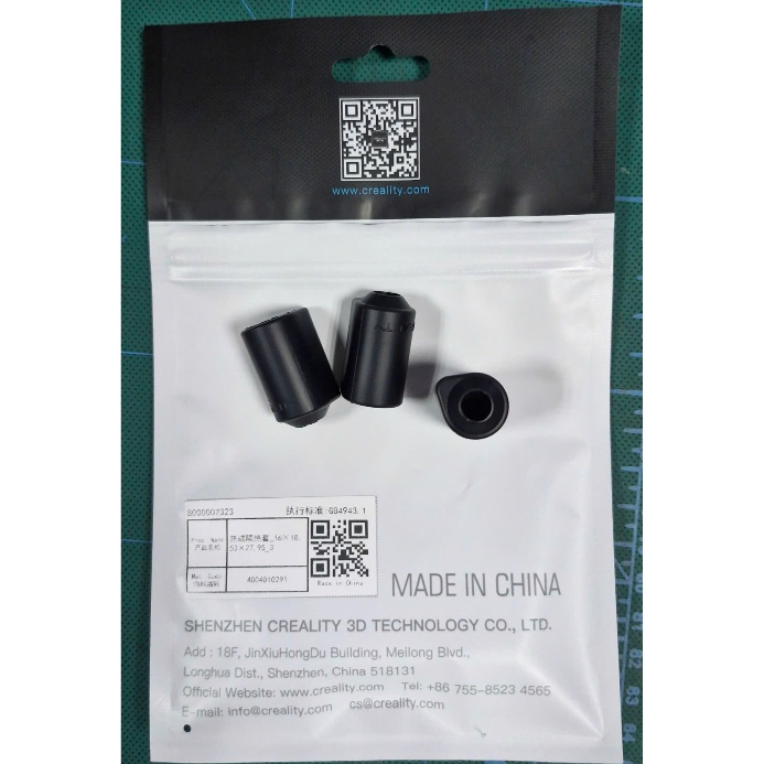 Ống silicon cách nhiệt đầu đùn Hot End Insulation Sleeve