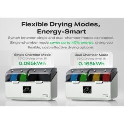 Máy sấy sợi nhựa FDM Creality Space Pi X4L Filament Dryer loại 4 cuộn max 75°C